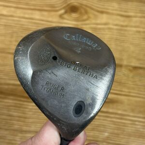 Callaway Great Big‎ Bertha Warbird 4 Wood Regular Graphite 42”